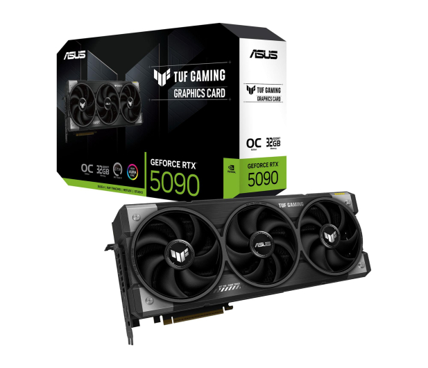 ASUS GeForce RTX 5090 TUF Gaming OC 32GB GDDR7 DLSS4 TUF-RTX5090-O32G-GAMING - 1309799 - zdjęcie